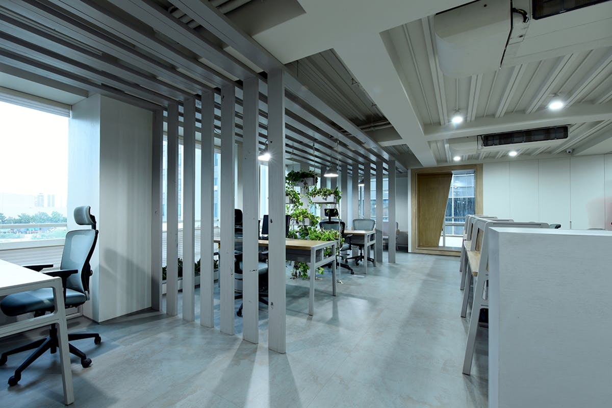 Workspace interior