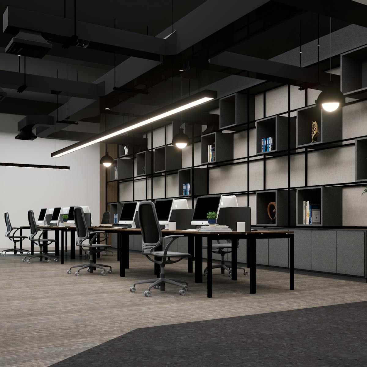 Featured workspace interior in Mumbai-wide